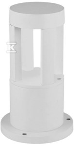 V-tac 10W LED pastatomas lauko šviestuvas, baltas, 6400K, IP65