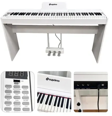 SUPRIMO SDP88 WH baltas stalinis skaitmeninis pianinas
