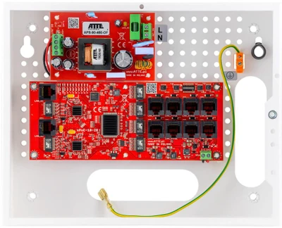 Šakotuvas SWITCH ATTE IP-8-20-E DO 8 KAMER IP