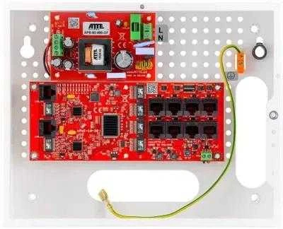 Šakotuvas SWITCH ATTE IP-8-20-E DO 8 KAMER IP