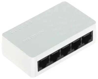 Šakotuvas Hikvision 5 prievadų komutatorius DS-3E0505D-O