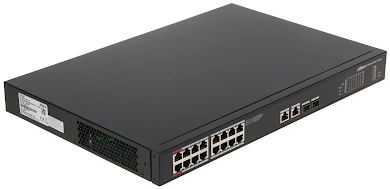 Šakotuvas PRAMONINIS SWITCH'AS POE PFS3220-16GT-240 16 PRIEVADŲ SFP DAHUA