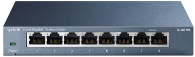 Šakotuvas TP-LINK TP-LINK komutatorius TL-SG108 TLSG108 (TL-SG108)