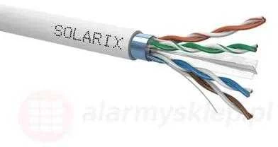 SXKD-6-FTP-PVC Solarix CAT6 FTP PVC Eca instaliacinis kabelis 500 m/ritė