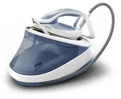 TEFAL | Steam Station Pro Express | GV9710E0 | 3000 W | 1,2 l | 7,6 baro | Automatinis išjungimas | Vertikali garų funkcija | Kalkių valymo funkcija | Baltas/Mėlyna