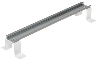 Metalinis DIN bėgis TS-35 su laikikliais