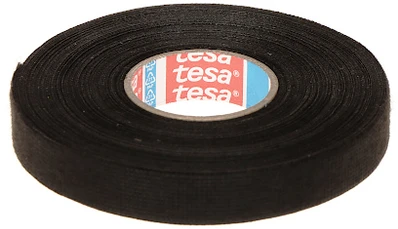Izoliuojanti tekstilinė juosta TESA (juoda) 25m x 15mm 51608-00009-00