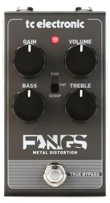 Efektų Pedalas - Tc Electronic Fangs Metal Distortion Pedalas