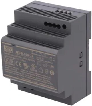 Delta Tech Sterowniki Laidinis maitinimo šaltinis 24v dc 100w din rail juodiems ZS-24/100 Tech valdikliams