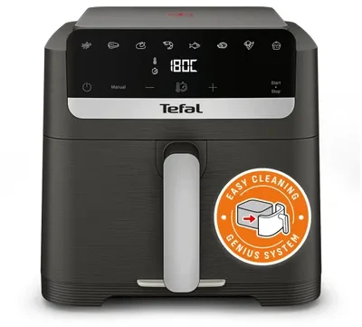 Gruzdintuvė Air fryer Tefal EY866HE1. Juoda, 2020 W. 7,5 l
