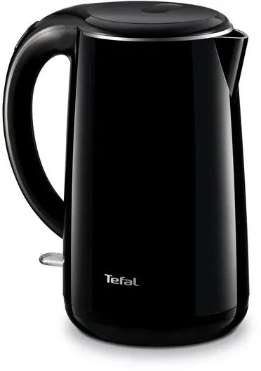 TEFAL Virdulys | KO260830 | 2150 W | Electric | 1.7 L | Nerūdijantis plienas | 360° rotational base | Juodas