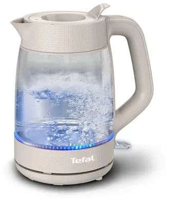 TEFAL Virdulys | KO2G0BE0 | 2000 W | Electric | 1.7 L | Glass | 360° rotational base | Pilkas/Transparent