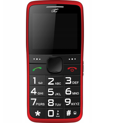 Mobilusis telefonas Maxcom MOB20 raudona-juoda