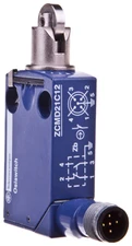 „Schneider Electric“ ribinis jungiklis 1R 1Z metalinis stūmiklis su metaliniu voleliu M12 5 kontaktų (XCMD2102C12)