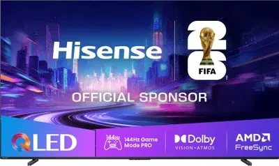 Televizorius Hisense 100E7Q PRO 2.54 m (100") 4K Ultra HD Smart TV Wi-Fi Juodas