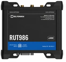 Teltonika RUT986 - pramoninis pasaulinis LTE Cat 4 maršrutizatorius