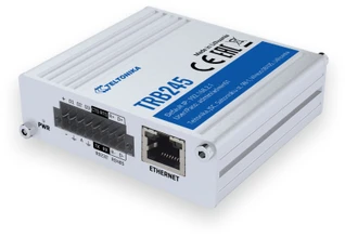 Šakotuvas Teltonika TRB245 LTE Gateway: Be WiFi, 4G, Dual SIM, Enthernet prievadas, RS232+RS485 jungtys, GPS Teltonika