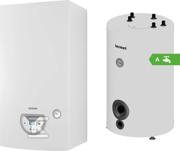 Termet Termet 4 paketas: Sidabrinis Pro 25 kW vienos funkcijos kondensacinis katilas + SG PLUS 120l WKP6111000000-46/G bakas