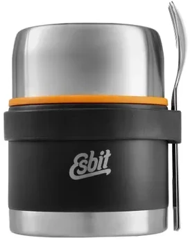 Esbit Classic Food Jug maisto termosas su stalo įrankiais 0,5 l juodas