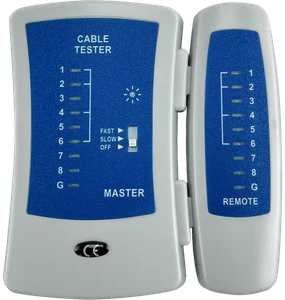 Alantec NI006 network cable tester PoE tester Mėlyna, Pilkas