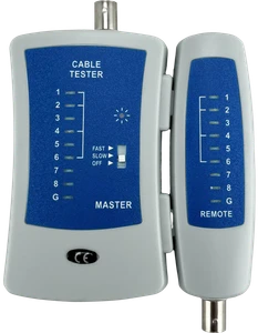 Alantec NI007 network cable tester PoE tester Mėlyna, Pilkas