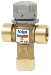 Temperatūros reguliatorius ICMA 1″, F/F, 30 – 65°C