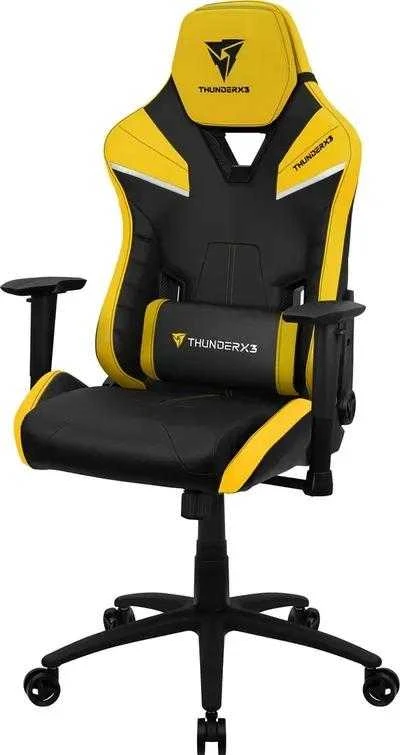 Žaidimų kėdė ThunderX3 TC5 Gaming Chair, Juoda-geltona