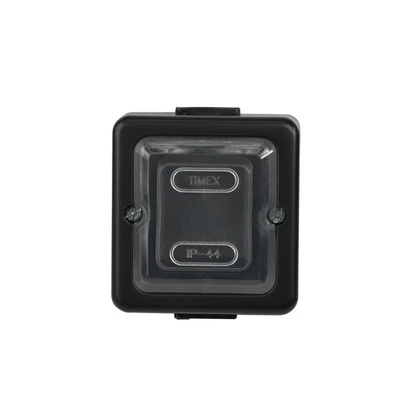 Timex Elektro WNT-5J CZA LOFT Laiptų jungiklis n/t IP44 juoda /juoda gumuotas raktas/ WNT-5J CZA