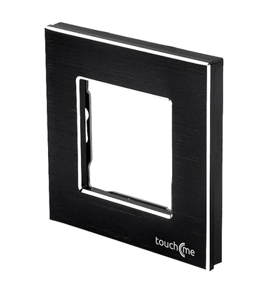 Touchme Single juodas aliuminio rėmas (TM628B)