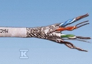 A-Lan DOMNET F/UTP KAT.5E PVC kabelis