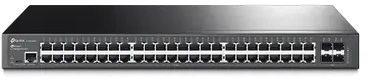 TP-Link JetStream 48 prievadų Gigabit L2 valdomas šakotuvas su 4 SFP jungtimis