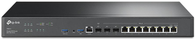 TP-LINK | Omada VPN maršrutizatorius su 10G prievadais | ER8411 | 10/100/1000 Mbit/s | Mesh palaikymas: ne | MU-MIMO: ne | 4G