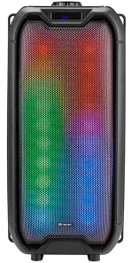Nešiojama kolonėlė Tracer Tower LED TWS, Juodos spalvos