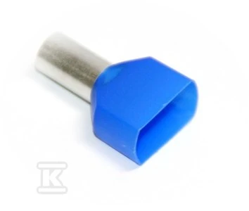 Trytyt DVIGUBA IZOLIACINĖ RANKOVA 2,5mm2 DUID-2x2,5-10NB MĖLYNA (100 vnt.)
