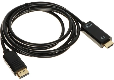 DisplayPort į HDMI 1.8m kabelis su 60Hz 4K palaikymu