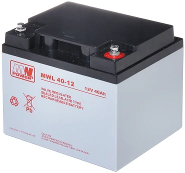 Mw Power AKUMULIATORIUS 12V/40AH-MWL