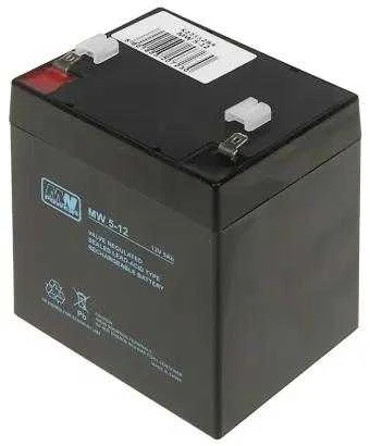 Mw Power MWPower MW 12V 5Ah F2(250) AGM akumuliatorius, 6-9 metai