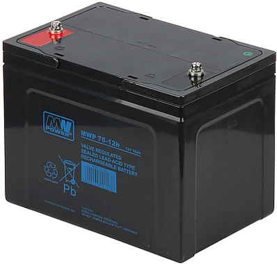 TST AKUMULIATORIUS 12V/75AH-MWP