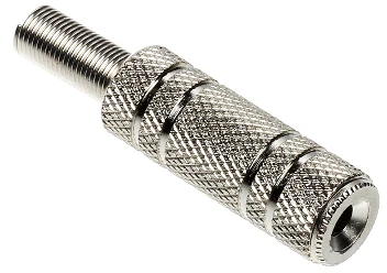 Gniazdo LIZDAS JACK-G/3.5/S/MET