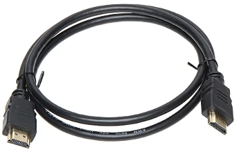 Juodas 1m ilgio HDMI laidas