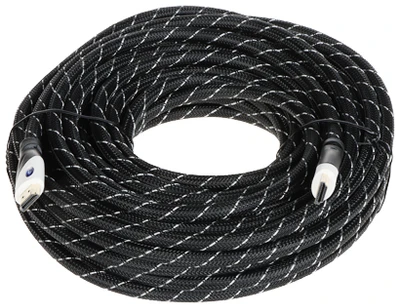 Juodas pintas HDMI laidas 15 m