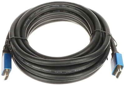 HDMI kabelis 5m su mėlynomis jungtimis