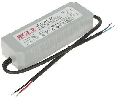 Mojeledy 120W LED maitinimo šaltinis GLP 24V, IP67