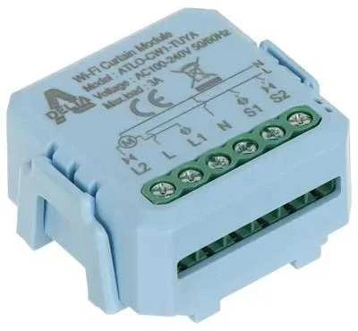 Genway Ubiquiti IŠMANUSIS ROLETŲ VALDIKLIS ATLO-CW1-TUYA Wi-Fi, Tuya Smart