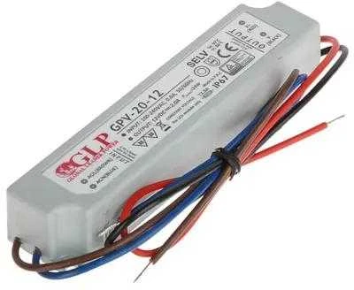 24W LED Maitinimo šaltinis GLP 12V IP67