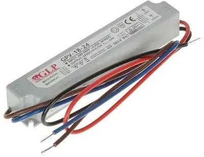 18W LED Maitinimo šaltinis GLP 24V IP67