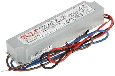 Mojeledy 36W LED maitinimo šaltinis GLP, 24V/1.5A, IP67