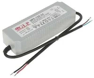 Mojeledy 120W LED maitinimo šaltinis GLP 24V, IP67