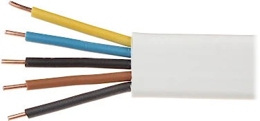Mercor ELEKTRINIS PLOKŠČIAS KABELIS YDYP-5X1.5