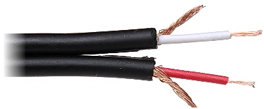 Oem Kabelis 2 x RCA Juodas HQ